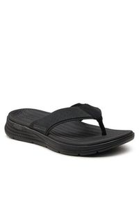 skechers - Skechers Japonki Go Consistent Sandal-Penthouse 229036/BBK Czarny. Kolor: czarny. Materiał: materiał #4