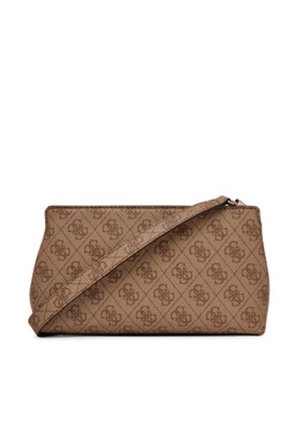 Guess Torebka Katya HWSG96 52120 Brązowy. Kolor: brązowy. Materiał: skórzane