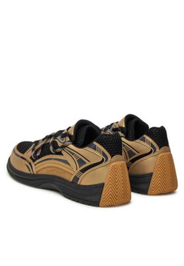 Giuseppe Zanotti Sneakersy RM50008 Złoty. Kolor: złoty. Materiał: materiał
