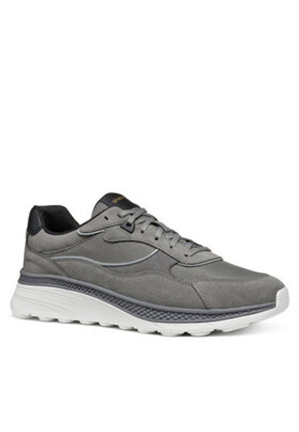 Geox Sneakersy U Spherica Actif X1 U55HUA 01422 C9002 Szary. Kolor: szary. Materiał: materiał