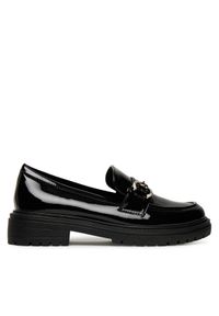 DeeZee Loafersy 8-405-2 Czarny. Kolor: czarny. Materiał: skóra