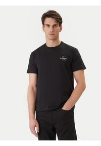 Calvin Klein Jeans T-Shirt LV04RF278G Czarny Regular Fit. Kolor: czarny. Materiał: bawełna #1