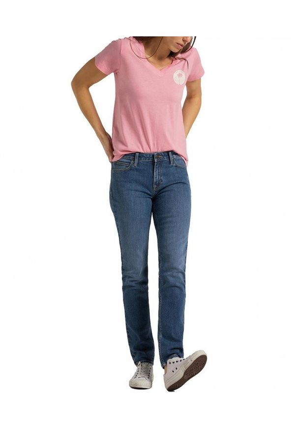 Lee - SPODNIE JEANSOWE DAMSKIE LEE Elly MID WORN L305SJVQ 112106215
