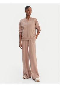 Liu Jo Sport Spodnie dresowe TA6026 JS182 Brązowy Relaxed Fit. Kolor: brązowy. Materiał: wiskoza #5