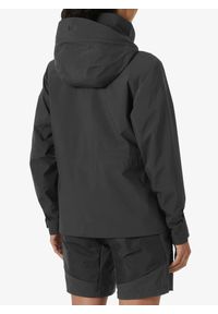 Kurtka przeciwdeszczowa damska Helly Hansen W HP Racing Hooded Jacket. Kolor: czarny