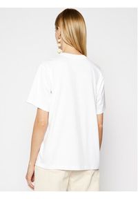 Victoria Victoria Beckham T-Shirt 2220JTS001339A Biały Regular Fit. Kolor: biały. Materiał: bawełna