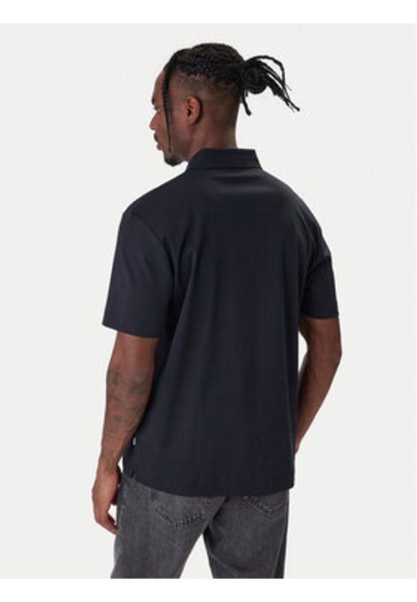BOSS Polo Parris 01 50555829 Granatowy Regular Fit. Typ kołnierza: polo. Kolor: niebieski. Materiał: bawełna
