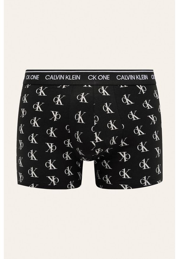 Calvin Klein Underwear - Bokserki CK One. Kolor: czarny. Materiał: bawełna, dzianina, elastan