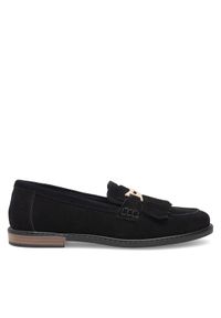Sergio Bardi Loafersy WI32-D1070-01SB Czarny. Kolor: czarny. Materiał: skóra, zamsz