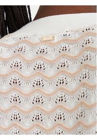 Fracomina Kardigan FS26ST8004K41501 Beżowy jasny Regular Fit. Kolor: beżowy. Materiał: lyocell #5