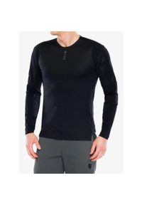 FOX - Bluza rowerowa męska Fox Flexair Pro LS Jersey. Kolor: czarny. Materiał: jersey