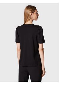 Moss Copenhagen T-Shirt Krysta 17033 Czarny Regular Fit. Kolor: czarny. Materiał: bawełna #2