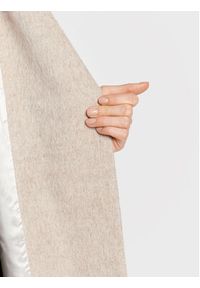 Calvin Klein Płaszcz wełniany Wrap K20K204951 Szary Regular Fit. Kolor: szary. Materiał: wełna