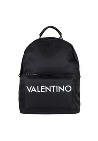 Valentino by Mario Valentino - VALENTINO Czarny plecak Kylo. Kolor: czarny. Wzór: paski #5