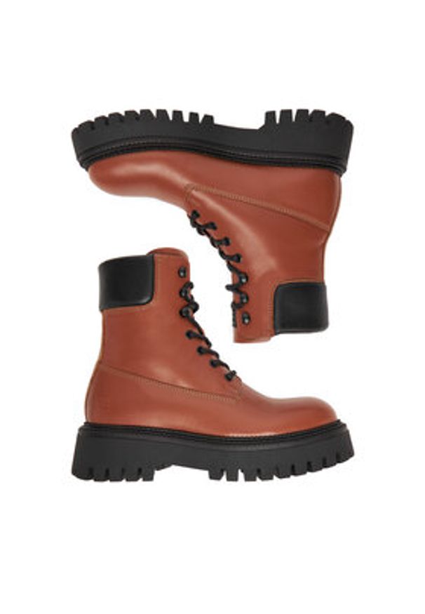 G-Star RAW - G-Star Raw Trzewiki EO-AYSE-8093-25 Beżowy. Kolor: beżowy. Materiał: skóra