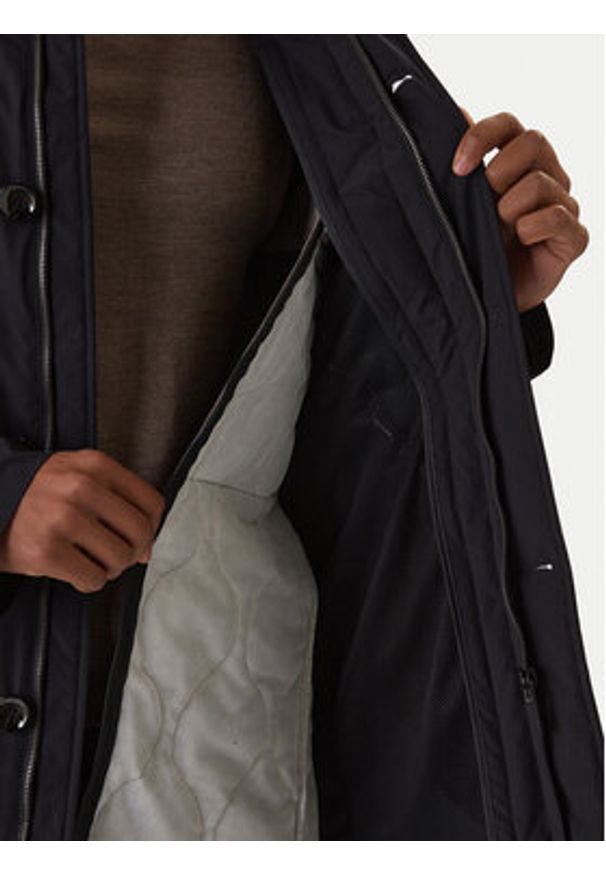 Bugatti Kurtka przejściowa 939911-99010 M Granatowy Regular Fit. Kolor: niebieski. Materiał: syntetyk