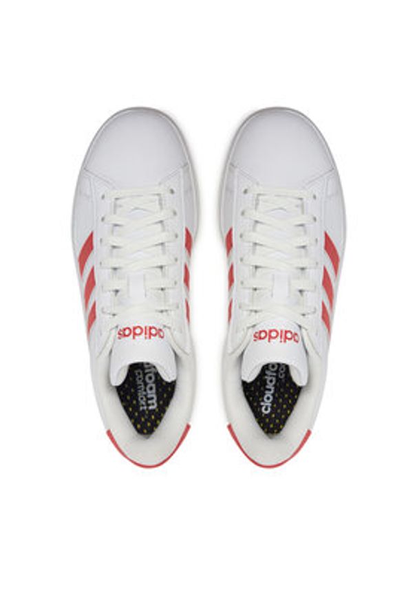 Adidas - adidas Sneakersy Grand Court Cloudfoam Comfort ID2948 Biały. Kolor: biały. Materiał: skóra. Model: Adidas Cloudfoam