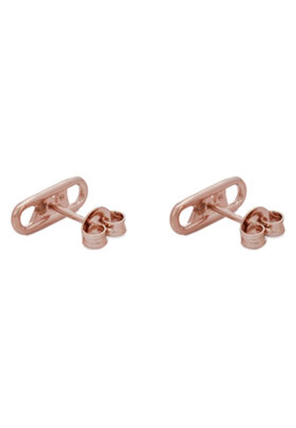 Michael Kors Kolczyki MKC164300791 Różowe złoto. Materiał: srebrne. Kolor: różowy, złoty, wielokolorowy