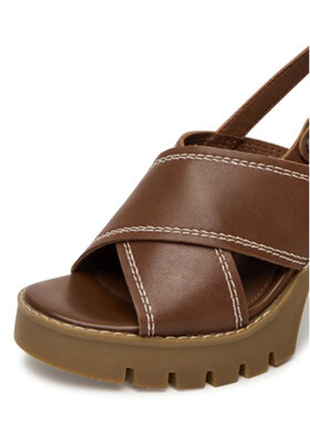 G-Star RAW - G-Star Raw Sandały WFA3925-7Z Brązowy. Kolor: brązowy. Materiał: skóra