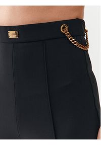 Elisabetta Franchi Spodnie materiałowe PA-020-36E2-V390 Czarny Slim Fit. Kolor: czarny. Materiał: syntetyk #2
