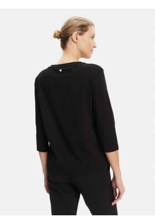 Weekend Max Mara Bluzka Multia 2525946031 Czarny Regular Fit. Kolor: czarny. Materiał: bawełna