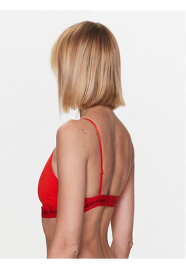 Calvin Klein Underwear Biustonosz top Light Lined 000QF7245E Czerwony. Kolor: czerwony. Materiał: syntetyk