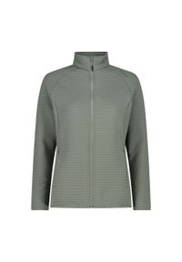 Bluza damska turystyczna CMP 34G2346. Kolor: zielony. Materiał: polar. Sport: turystyka piesza #1