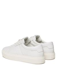 Calvin Klein Sneakersy Low Top Lace Up Lth HM0HM01055 Biały. Kolor: biały. Materiał: skóra #6