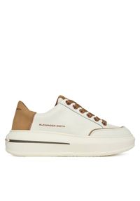 Alexander Smith Sneakersy Lancaster ASBCLSW-1752-WLN Biały. Kolor: biały. Materiał: skóra