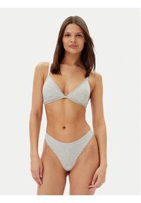 TOMMY HILFIGER - Tommy Hilfiger Stringi UW0UW05741 Szary. Kolor: szary. Materiał: bawełna #3
