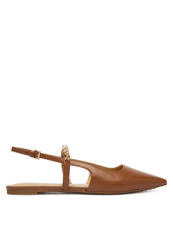 Baleriny MICHAEL Michael Kors. Kolor: brązowy