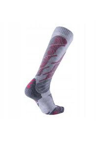 Skarpety narciarskie damskie UYN All Mountain Ski Socks. Kolor: szary. Sport: narciarstwo