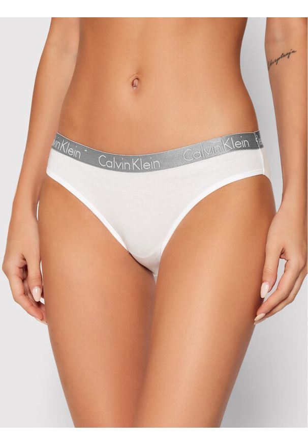 Calvin Klein Underwear Figi klasyczne 000QD3540E Biały. Kolor: biały. Materiał: bawełna