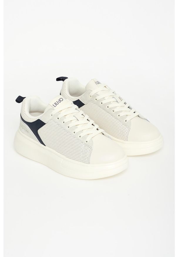 Liu Jo - Sneakersy męskie skórzane LIU JO. Materiał: skóra