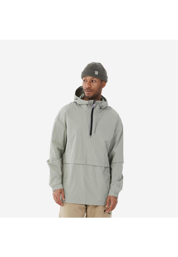 DREAMSCAPE - Kurtka snowboardowa męska Dreamscape SNB 100 light. Kolor: zielony. Materiał: materiał, poliamid. Sezon: zima, wiosna. Sport: snowboard