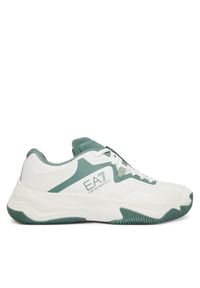 EA7 Emporio Armani Sneakersy X8X248 XK445 MZ867 Biały. Kolor: biały. Materiał: skóra #1