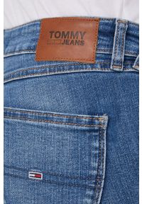Tommy Jeans Jeansy damskie high waist. Stan: podwyższony. Kolor: niebieski #4