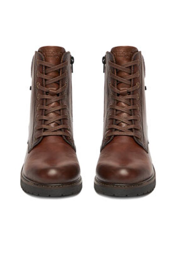 Remonte Trzewiki D1A70-24 Brązowy. Kolor: brązowy. Materiał: skóra