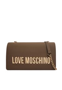 Love Moschino - LOVE MOSCHINO Torebka JC4192PP1OKD0203 Brązowy. Kolor: brązowy. Materiał: skórzane #1