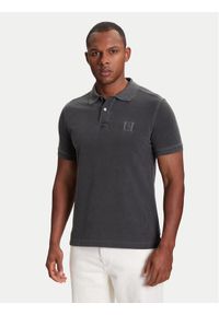 United Colors of Benetton - United Colors Of Benetton Polo 3089U302D Szary Regular Fit. Typ kołnierza: polo. Kolor: szary. Materiał: bawełna