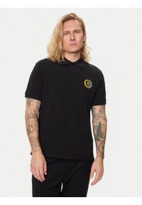 Just Cavalli Polo 76OAGG19 Czarny Regular Fit. Typ kołnierza: polo. Kolor: czarny. Materiał: bawełna #1