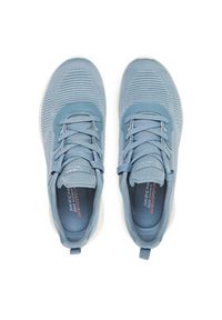 skechers - Skechers Sneakersy Bobs Squad-Tough Talk 32504/LTBL Niebieski. Kolor: niebieski. Materiał: materiał #3