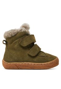 Froddo Kozaki Minni Suede G2110141-3 M Zielony. Kolor: zielony. Materiał: skóra, zamsz