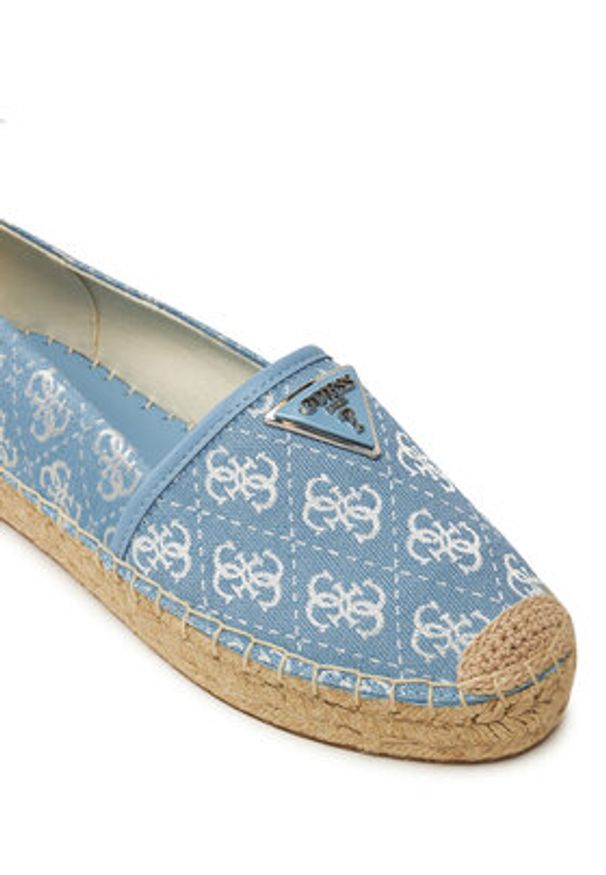 Guess Espadryle Jolande FLGJDE FAL14 Niebieski. Kolor: niebieski. Materiał: materiał