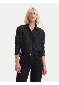 Levi's® Koszula jeansowa Teodora A7244-0004 Czarny Relaxed Fit. Kolor: czarny. Materiał: bawełna #1