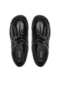 MICHAEL Michael Kors Klapki Barton Crackled Patent 40F4BTFP1L Czarny. Kolor: czarny. Materiał: skóra #4