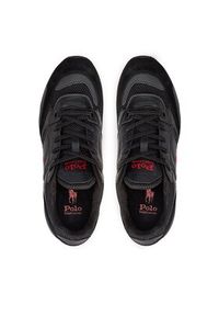 Polo Ralph Lauren Sneakersy Trackstr 200 809906202001 Czarny. Kolor: czarny. Materiał: skóra #4