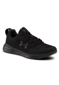 Sneakersy Under Armour Ua Essential 3022954-004 Blk Noir. Kolor: czarny. Materiał: materiał #1