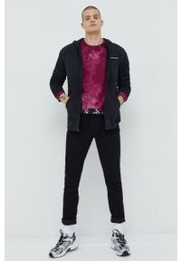 Vans longsleeve bawełniany kolor fioletowy wzorzysty. Kolor: fioletowy. Materiał: bawełna. Długość rękawa: długi rękaw #5