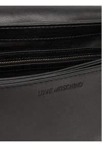 Love Moschino - LOVE MOSCHINO Torebka JC4000PP1NLA0000 Czarny. Kolor: czarny. Materiał: skórzane #5